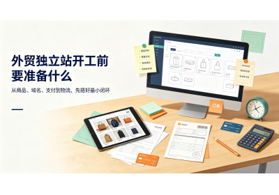 大湾区外贸工厂 FAQ：搭建外贸独立站前期资料准备清单