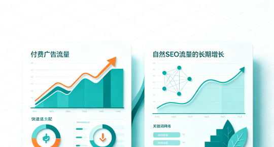 谷歌竞价付费广告VS谷歌自然SEO流量：见效周期、获客成本、客源质量全面对比FAQ